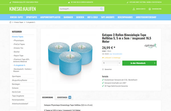 kinesio.kaufen